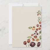 Een goede mix is het brouwen van koffie Baby showe Kaart (Achterkant)