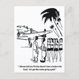 Een goede monteur, grappig,  briefkaart