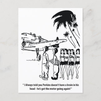 Een goede monteur, grappig,  briefkaart