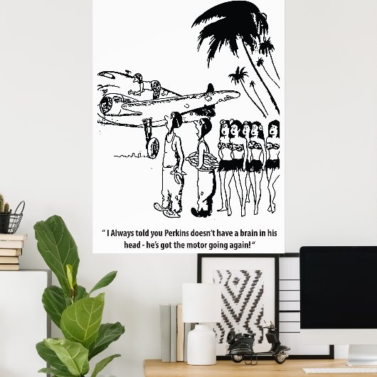 Een goede monteur, grappig,  poster (Thuiskantoor)