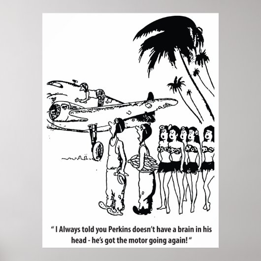 Een goede monteur, grappig, vintage poster (Voorkant)