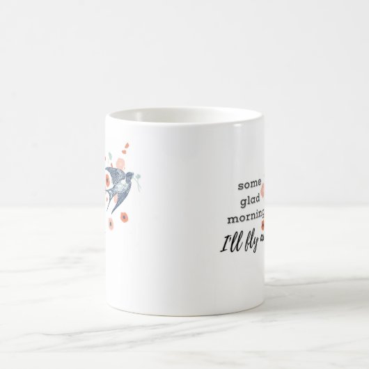 Een goede morgen zal ik de Mok van Hymn Bird wegvl (Center)
