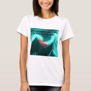 Een goede nacht slapen ver weg van het nieuws t-shirt