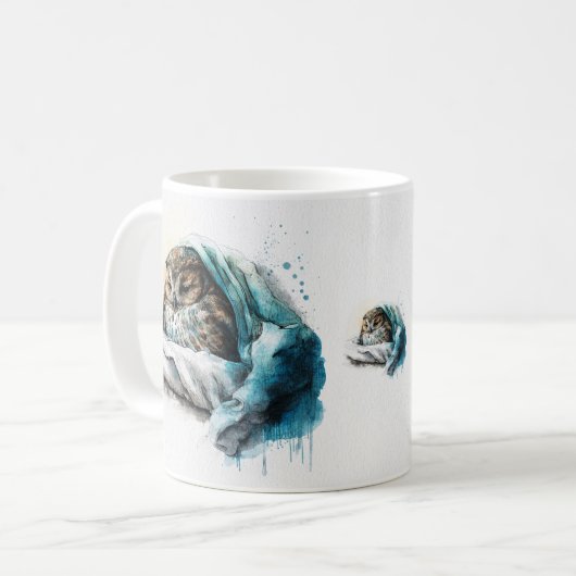 Een goede Nap Latte Mok (Voorkant links)