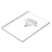 Een goede paramedicus is moeilijk te vinden notitieboek (Linkerzijde)