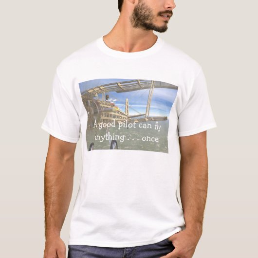 Een goede piloot t-shirt (Voorkant)