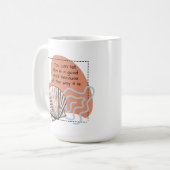 Een goede schelp koffiemok (Voorkant links)