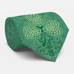 Een goede St. Patrick's Day Irish Green Shamrocks Stropdas