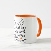 Een goede start mok (Voorkant rechts)