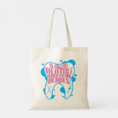 Een goede tandarts komt nooit op je zenuwenFunny-d Tote Bag (Achterkant)