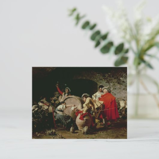 Een goede Vintage Briefkaart (Staand voorkant)