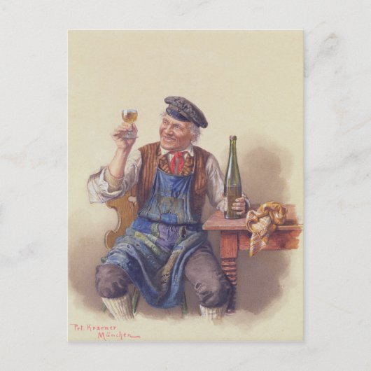 Een goede Vintage Briefkaart (Voorkant)