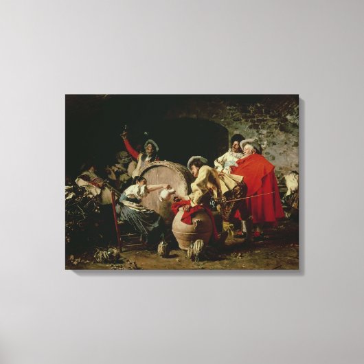 Een goede Vintage Canvas Afdruk (Voorkant)