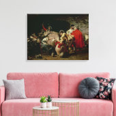 Een goede Vintage Canvas Afdruk (Insitu (Woonkamer))