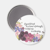 Een goede vriend is een zegen magneet (Voorkant / Achterkant)