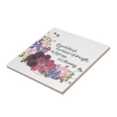 Een goede vriend is een zegen tegeltje (Zijkant)