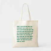 Een goede wat-als-tas tote bag (Voorkant)