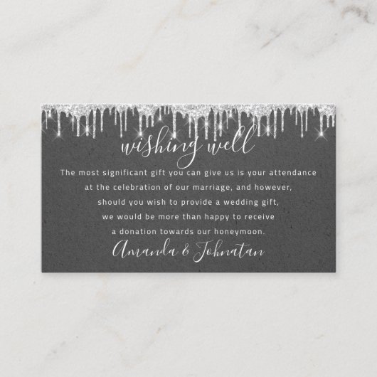 Een goede wens voor de uitnodiging tot weddenschap (Voorkant)