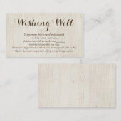 Een goede wens voor een huwelijksuitnodiging - Rus Informatiekaartje (Voorkant / Achterkant)