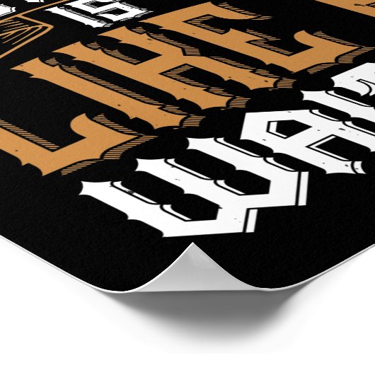 Een goede zetter is als een ober-01 poster (Hoek)