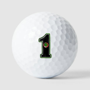 Een goeie ouwe hole in een Lucky Golfer Golfballen