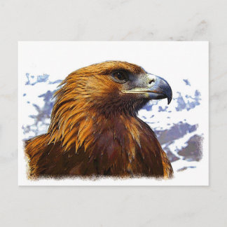 Een Golden Eagle Briefkaart