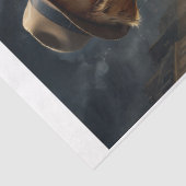 Een Golden Retriever als detective in Parijs Tissuepapier (Detail)