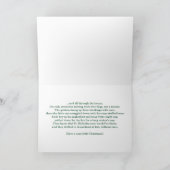 Een Golden Retriever Cosy Little Christmas Feestdagen Kaart (Binnen)