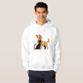 een golden retriever hond, T-shirt (Voorkant volledig)