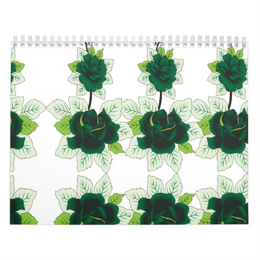 Een golden retriever puppy zit op een grasveld, w kalender (Hoes)