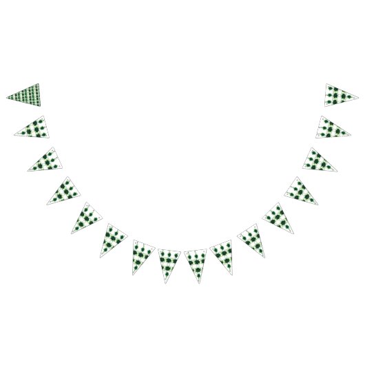 Een golden retriever puppy zit op een grasveld, w vlaggetjes (Alle)