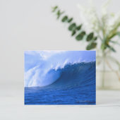 een golf die crasht briefkaart (Staand voorkant)