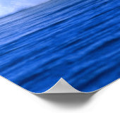 een golf die crasht poster (Hoek)