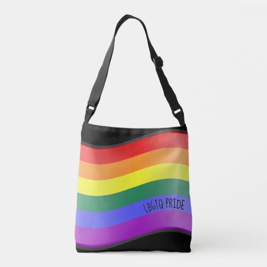 Een golf van trots crossbody tas (Achterkant)