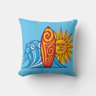 Een golf vangen kussen