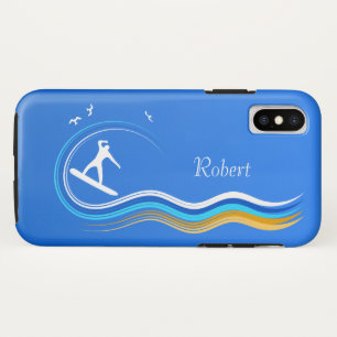 Een golflengte van Surf omhoog schuiven Case-Mate iPhone Case