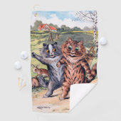 Een Golfwedstrijd, Louis Wain Golfhanddoek (Insitu)