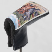 Een Golfwedstrijd, Louis Wain Golfheadcover (3/4 voorkant)