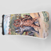 Een Golfwedstrijd, Louis Wain Golfheadcover (Voorkant)