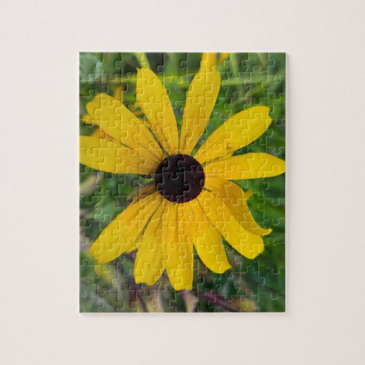 Een golvende bloem legpuzzel (Verticaal)