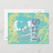 Een golvende overhemden en cadeautjes vangen briefkaart (Voorkant / Achterkant)