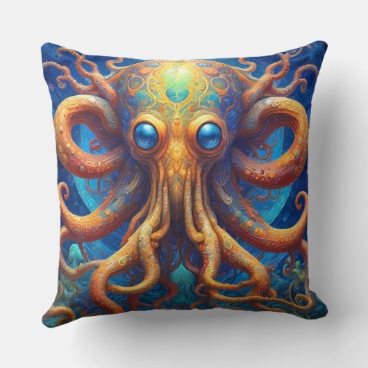 Een gooi kussen voor in huis (Achterkant)