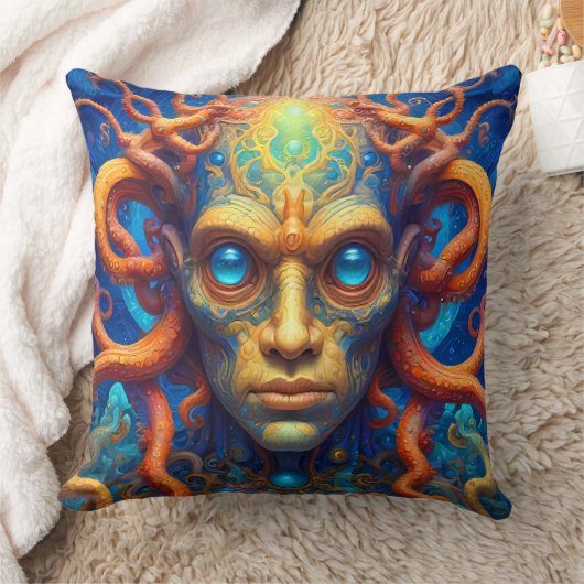 Een gooi kussen voor in huis (Deken)