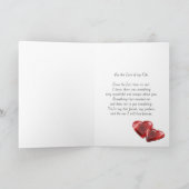 Een gothic-liefdeskaart feestdagen kaart (Binnen)