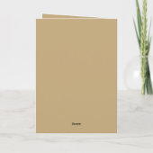 Een Gotische Moeder Serie Design #3 Kaart (Achterkant)