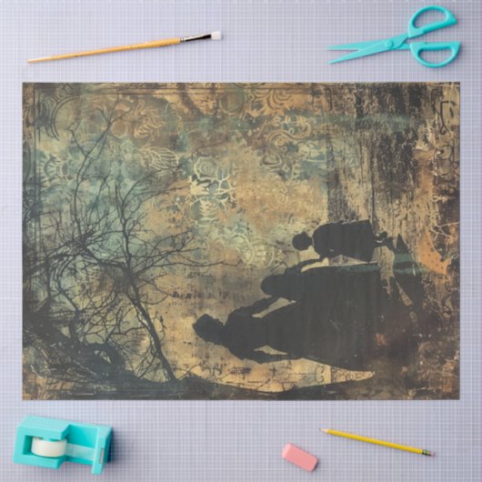 Een Gotische Moeder Serie Design #9 Tissuepapier (Craft)
