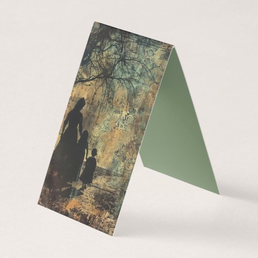 Een Gotische Moeder Serie Design #9 Visitekaartje (Voorkant)