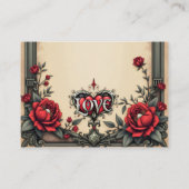 Een gotische romance. Een , gotische stijl Informatiekaartje (Achterkant)