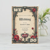 Een gotische romance. Een , gotische stijl Kaart (Staand voorkant)