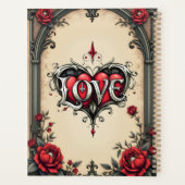 Een gotische romance. Een , gotische stijl Planner (Achterkant)